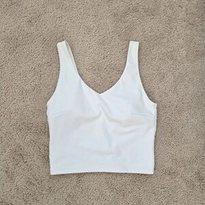 Amin White Sports Tank Size Xs